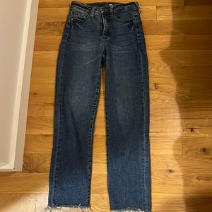 Fashion nova dark denim jeans